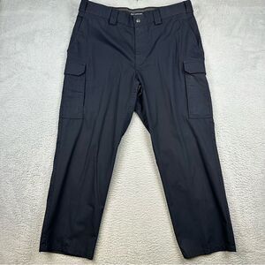 5.11 Tactical Pants Mens 40 Blue Cargo Rip Stop TAC105 Work Wear First Responder